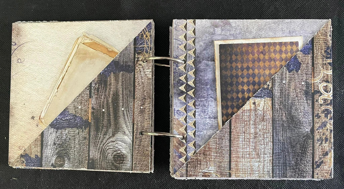 3Quarter Designs School Yard Mini Album Base Kit-4