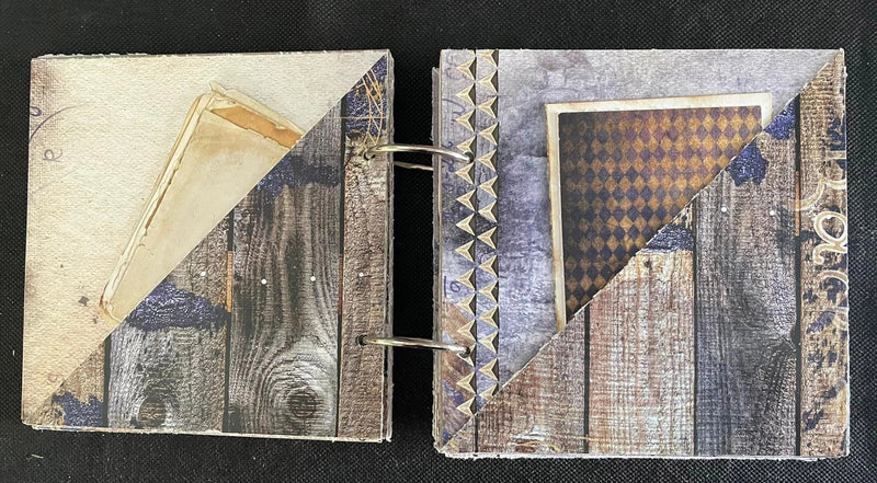 3Quarter Designs School Yard Mini Album Base Kit-4