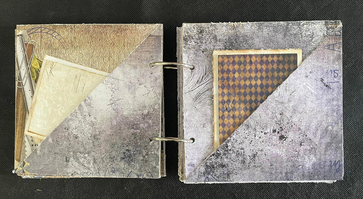 3Quarter Designs School Yard Mini Album Base Kit-6
