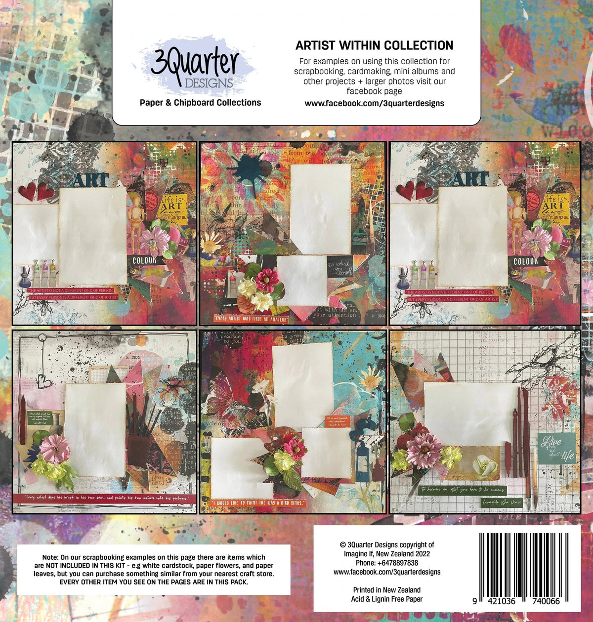 3Quarter Designs Artist Within Collection-8