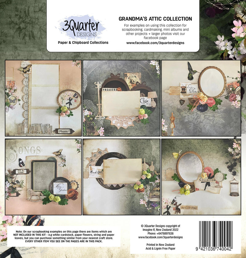 3Quarter Designs Grandma's Attic Collection-2