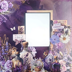 3Quarter Designs Lilac Euphoria 12x12 Design Paper & Diecuts Set-10