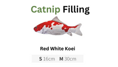 100% Silvervine/Catnip Filled Fish Cuddle Toy-13