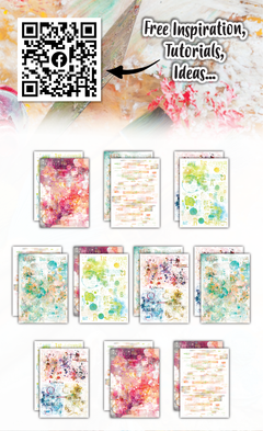 AALL and Create - Papel de diseño A6 - Spectrum Splash-2