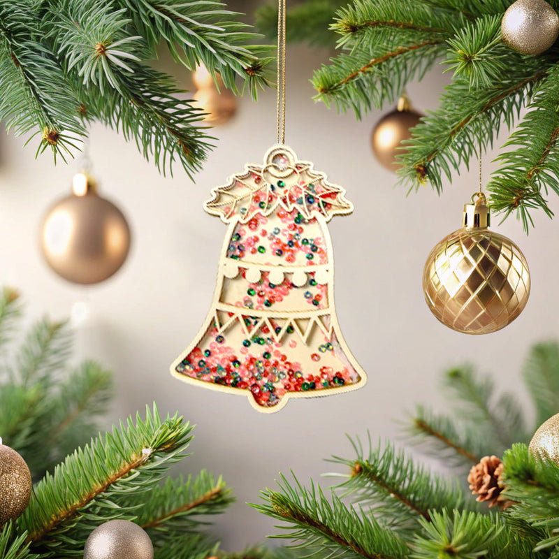 CrafTreat 3D Shaker Chipboard - Bell-1