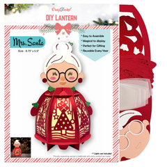 Lanterne en papier DIY CrafTreat - Madame Noël-2