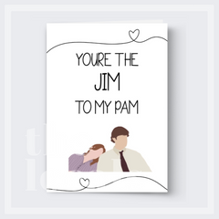 Jim to my Pam Greeting Card-1