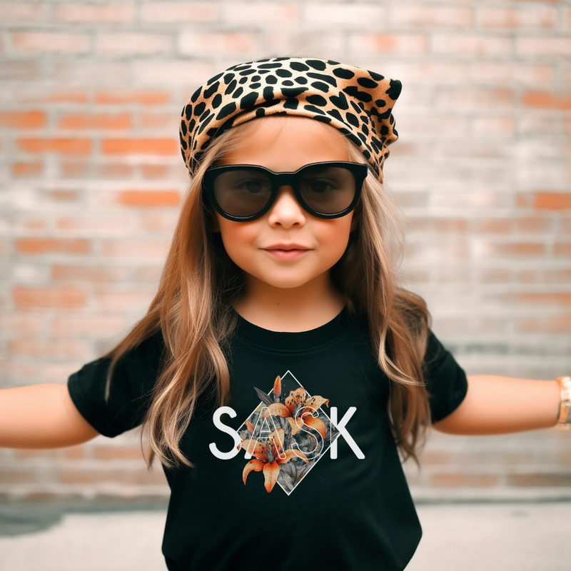 SASK Diamond Youth & Toddler T-shirt | Saskatchewan Apparel-1