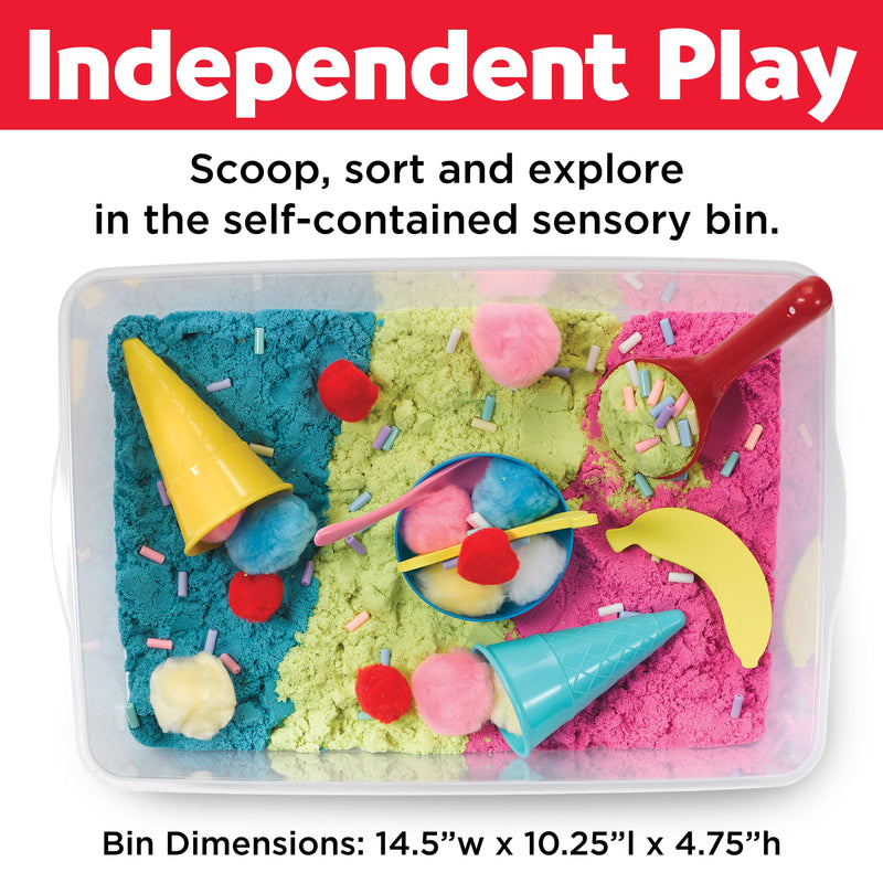 Faber-Castell / Creativity for Kids - Sensory Bin Ice Cream Shop Activity Bin - Ages 3+-3