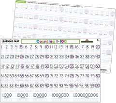 Teacher Created Resources - Counting 1–100 Learning Mat - Large Table Mat - Ages 5+-1