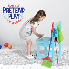Play22 - 12-Piece Kids Cleaning Set - Toy Housekeeping Fun - Ages 3+-5