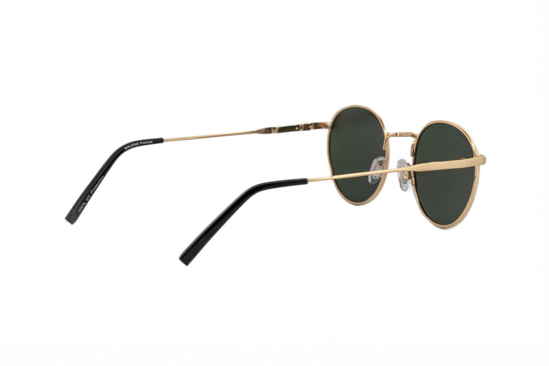 Boléro Sage — Round Metal Sunglasses-8