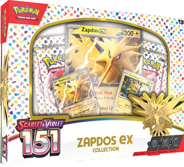 Pokémon TCG - Scarlet & Violet - 151 - Zapdos ex Collection-2