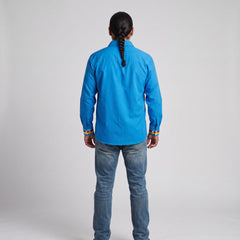 Embroidered Ribbon Shirt (Eagle)-4