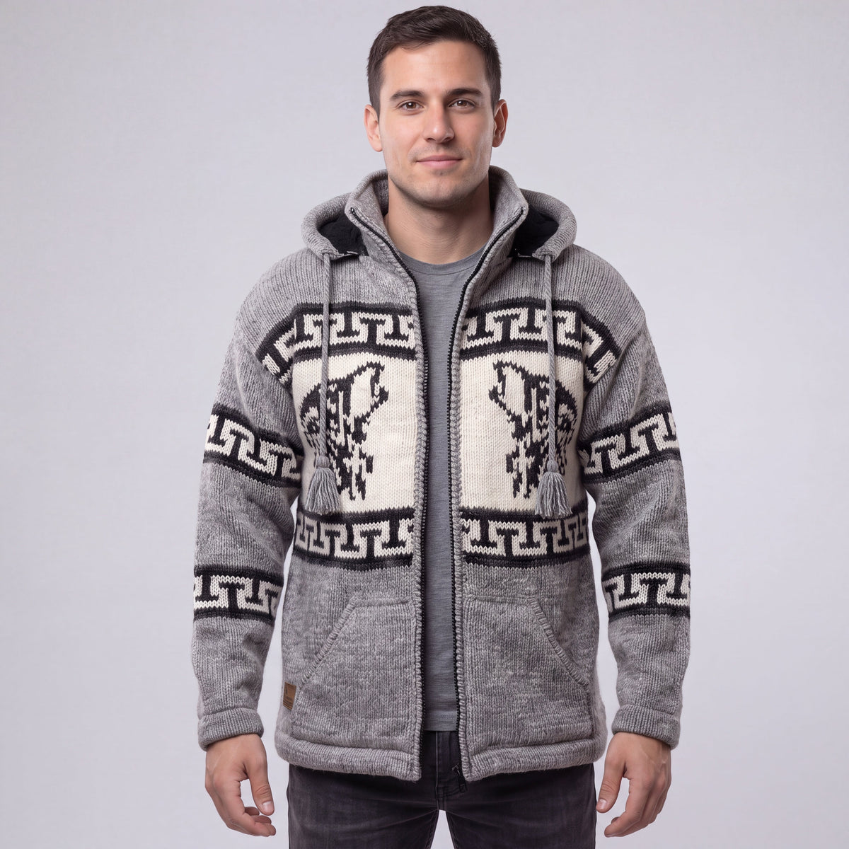 Lunar Wolf Wool Jacket-3
