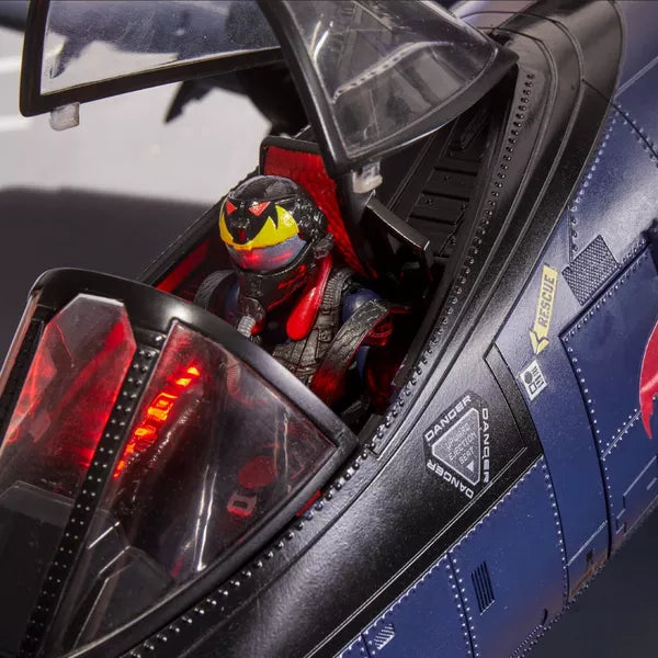 G.I. JOE CLASSIFIED SERIES COBRA RATTLER GROUND ATTACK JET - HASLAB with all the UNLOCKS-20