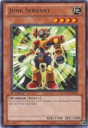 Junk Servant (EXVC-EN001) - Extreme Victory 1st Edition-1