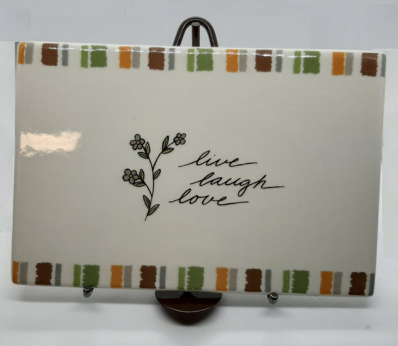 Love, Love, Laugh Plaque-1
