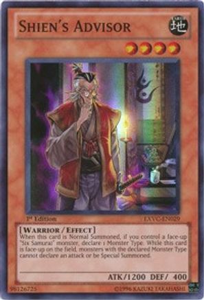 Shien's Advisor (EXVC-EN029) - Extreme Victory Unlimited-1