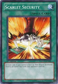 Scarlet Security (EXVC-EN045) - Extreme Victory 1st Edition-1