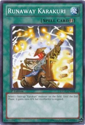 Runaway Karakuri (EXVC-EN058) - Extreme Victory 1st Edition