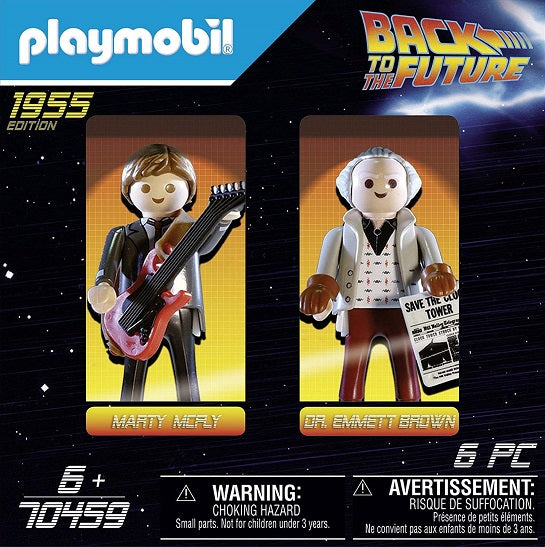 PLAYMOBIL Back to The Future Marty McFly and Doc Brown-3