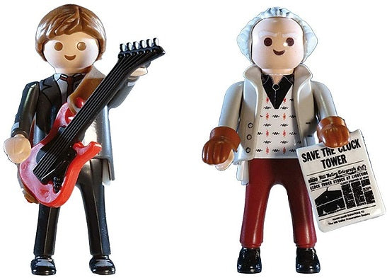 PLAYMOBIL Back to The Future Marty McFly and Doc Brown-4