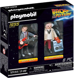 PLAYMOBIL Back to The Future Marty McFly and Doc Brown-1