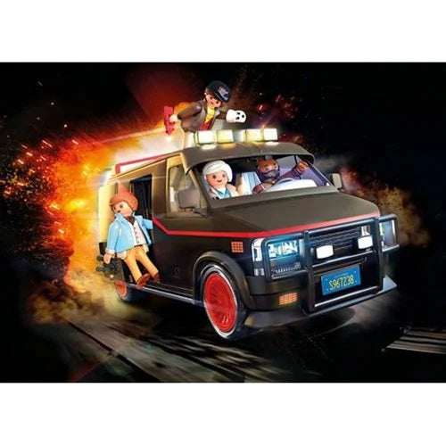 Playmobil 70750 Set de Furgoneta y Figuras de El Equipo A-6