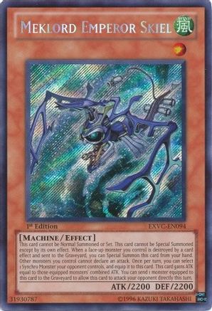 Meklord Emperor Skiel (EXVC-EN094) - Extreme Victory 1st Edition-1