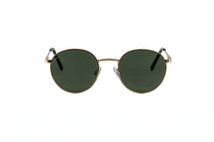 Boléro Sage — Round Metal Sunglasses-6