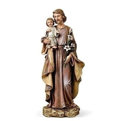10" St. Joseph with Child Jesus Statue | Joseph's Studio Renaissance Collection-1