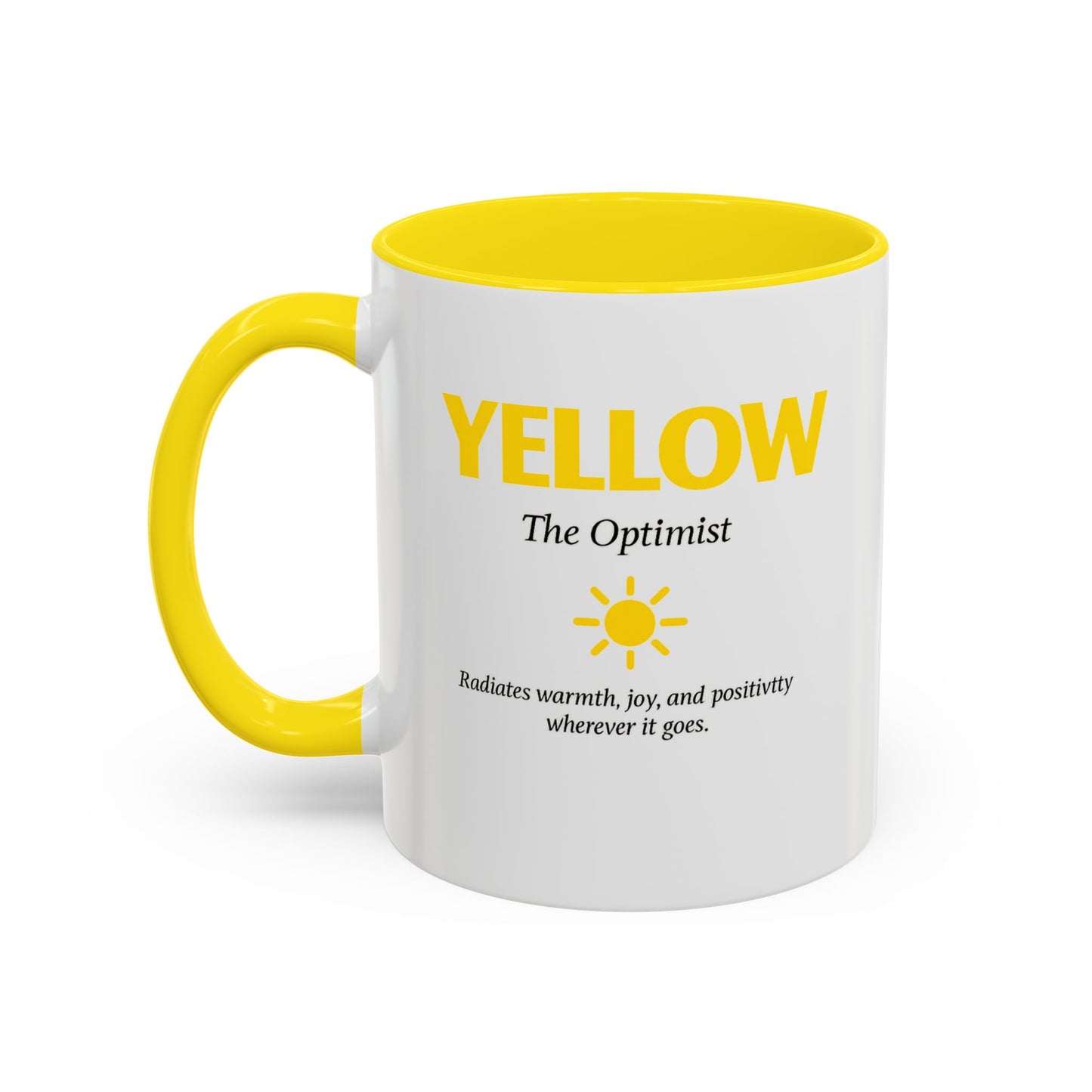 Color Personality Mug Collection - Yellow