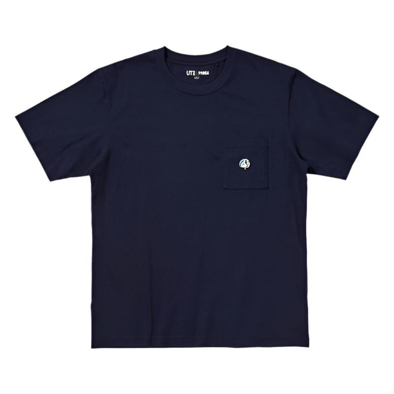 Uniqlo 'Doraemon' Tee - Navy-1
