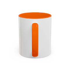 If I'm Quiet Smiling Back Away Slowly Mug | Accent Coffee Mug, Black Handle-27
