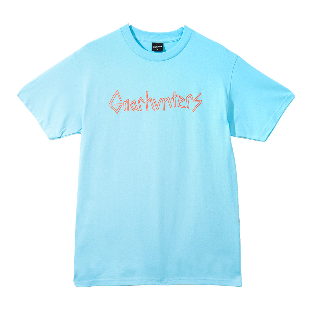 Gnarhunters 'Classic' Tee - Sky Blue-1