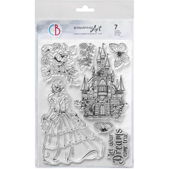 Clear Stamp Set 6"x8" Once upon a time-1