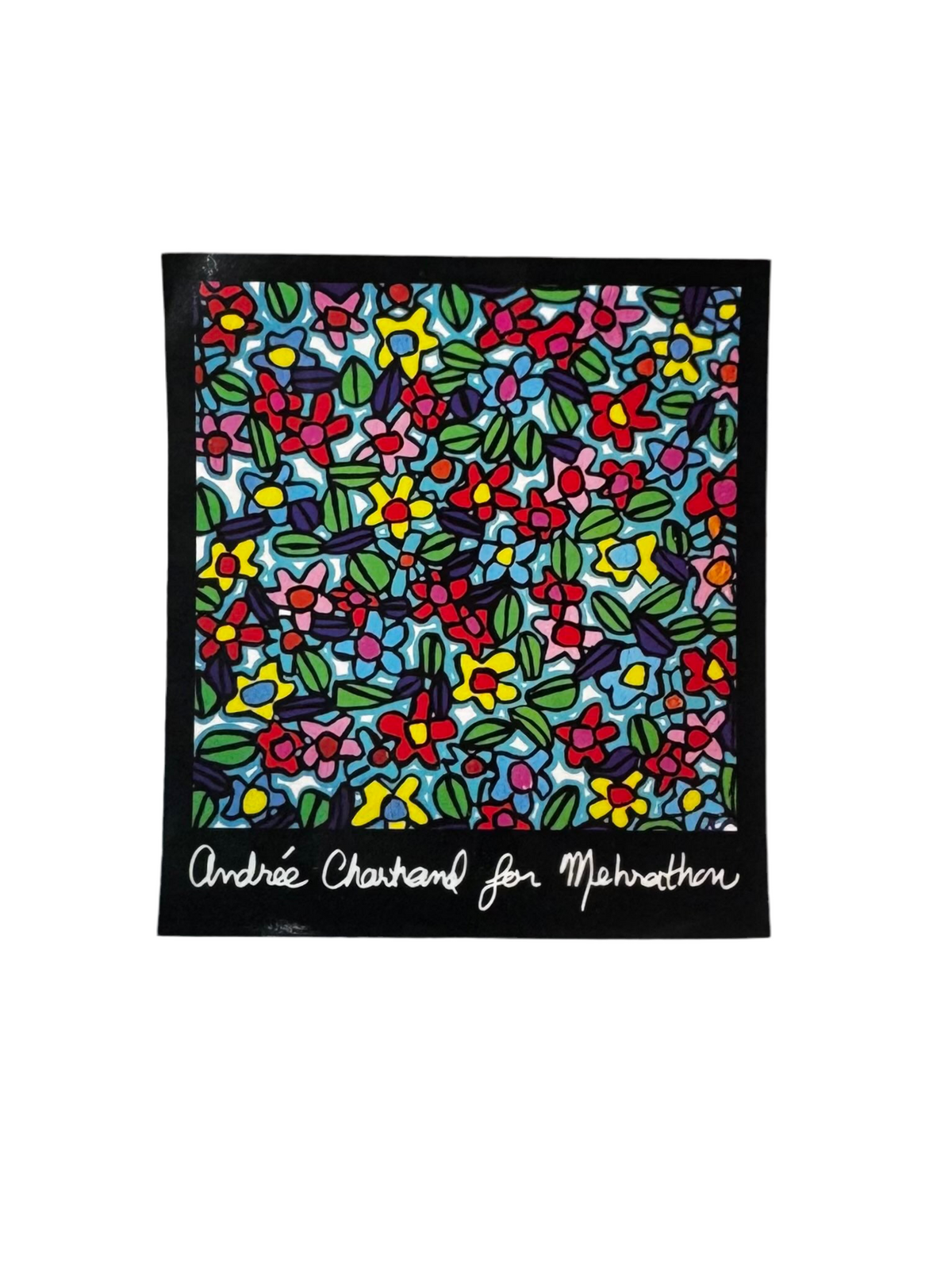 Mehrathon 'Floral Intruision' Sticker - Multi-1