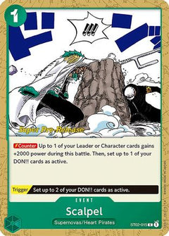 Scalpel (ST02-015) - Super Pre-Release Starter Deck 2: Worst Generation-1