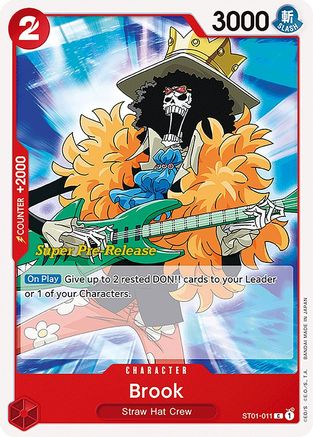 Brook (ST01-011) - Super Pre-Release Starter Deck 1: Straw Hat Crew-1