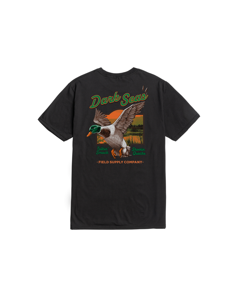 Dark Seas 'Quacks' Tee - Black-2