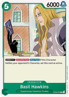 Basil Hawkins (ST02-010) - Super Pre-Release Starter Deck 2: Worst Generation-1