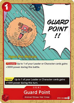 Guard Point (ST01-014) - Super Pre-Release Starter Deck 1: Straw Hat Crew-1