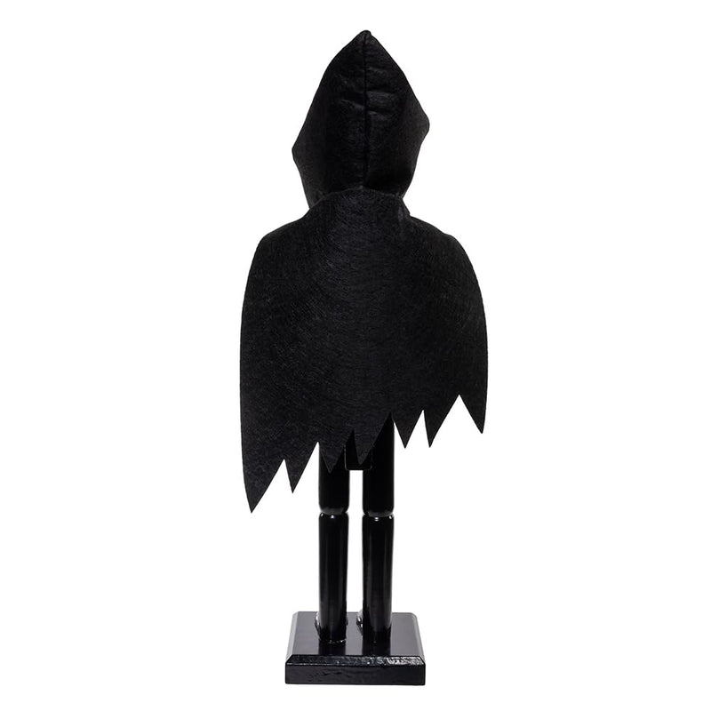Kurt Adler 15-inch Wooden Halloween Skull Nutcracker-3