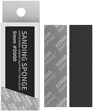 DSPIAE 3mm #2000 Sanding Sponge 5 Pcs-1