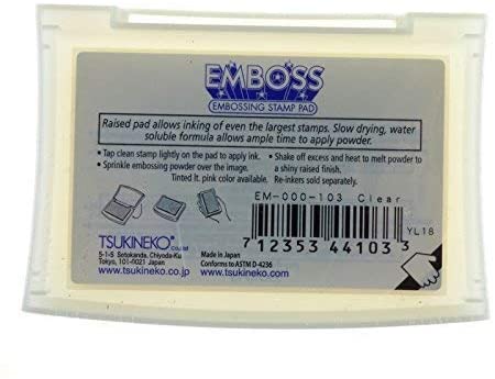 Embossing Stamp Pad - Clear-2