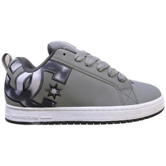 DC Shoes 'Court Graffik' Shoes - Grey/Grey/Grey-1