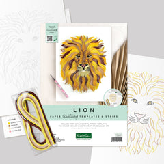 Lion Quilling Template Kit-1