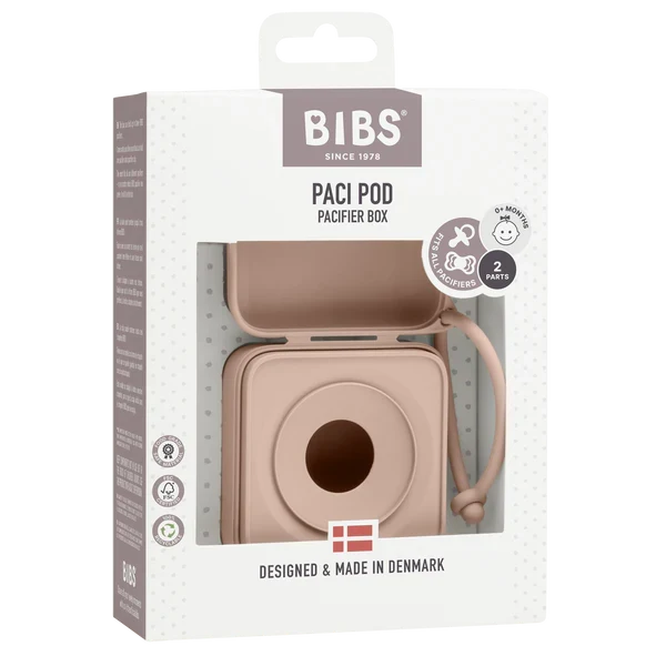 BIBS Pacifier Box | Blush-1