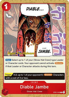 Diable Jambe (ST01-016) - Super Pre-Release Starter Deck 1: Straw Hat Crew-1